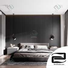 Modern Dark Bedroom