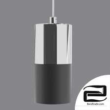 Eurosvet 50146/1 pendant light chrome/black