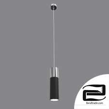 Eurosvet 50135/1 LED pendant light chrome/black