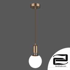 Eurosvet 50151/1 brass Bubble pendant light