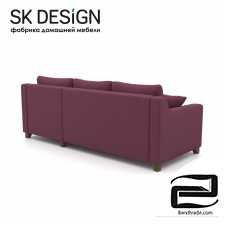 Corner sofa bed Mendini EKL