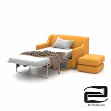 Double sofa Halston SFR 116