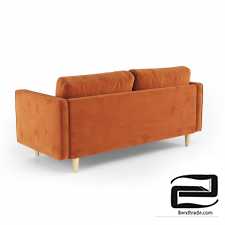 Scott three seat sofa