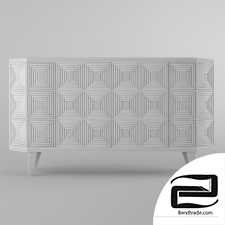 Chest Of Drawers Garda Decor 3D Model id 6642