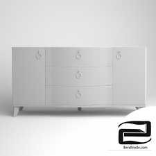 Chest Of Drawers Garda Decor 3D Model id 6648