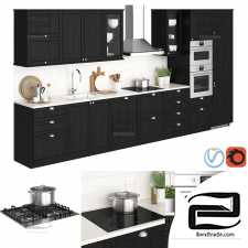 Kitchen furniture Ikea Metod Lerhyttan