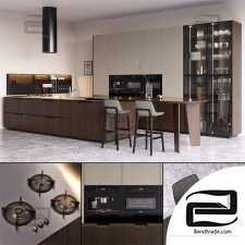 Kitchen furniture Poliform Shape EUROCUCINA