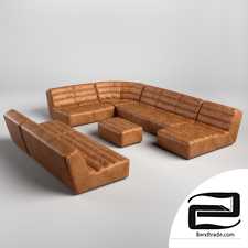 Corner modular sofa Shabby, Shabby Sectional Group