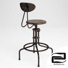 GRAMERCY HOME - ISAAC COUNTER STOOL 445.002A