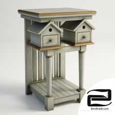 GRAMERCY HOME - BIRDHOUSE SIDE TABLE 522.013-FGG