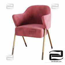 Jackie Chair by Rossato