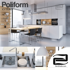 Kitchen furniture Poliform Varenna Kyton