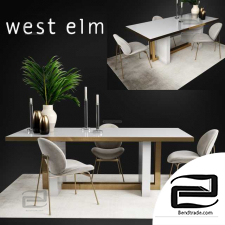 West Elm Collections Table and Chair