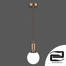 Eurosvet 50151/1 brass Bubble pendant light