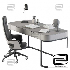 Office furniture Gray and Black