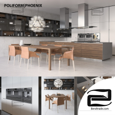 Kitchen furniture Poliform Varenna Phoenix 04