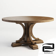 GRAMERCY HOME - ALFORD ROUND TABLE 301.009-2N7