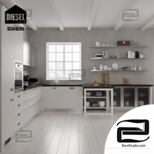 Kitchen furniture Scavolini Diesel