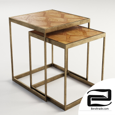 GRAMERCY HOME - FRANKET SIDE TABLE 522.014