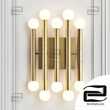 Bamboo sconce