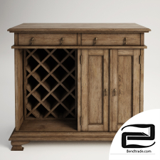 GRAMERCY HOME - OLD WINE SIDEBOARD 511.014-2N7