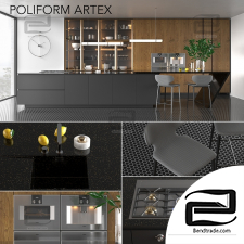 Kitchen furniture Poliform Varenna Artex 15