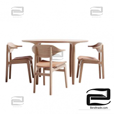 Table and chair NORR 11