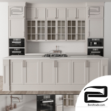 Kitchen furniture NeoClassic Cream