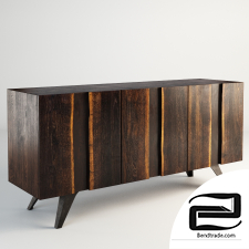 GRAMERCY HOME - BRAND VERTICAL SIDEBOARD 511.017-SE