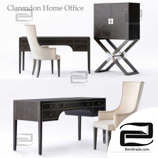 Bernhardt Clarendon table and chair