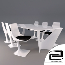 Dining set by Roche Bobois