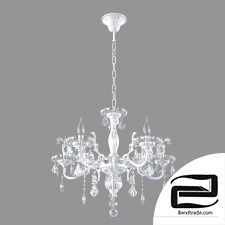 Chandelier with tinted crystal Eurosvet 3281/5 Elisha