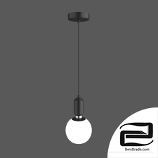 Eurosvet 50151/1 black Bubble pendant light