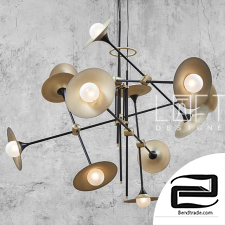 Hanging lamp LoftDesigne 7928 model