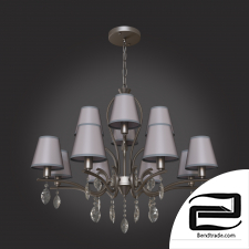 Hanging chandelier with crystal Eurosvet 10089/12 Aurelia