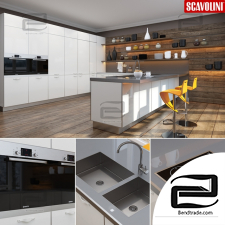 Kitchen furniture Scavolini Crystal