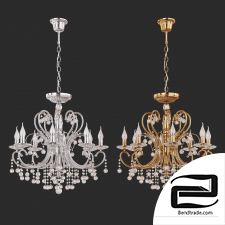 Eurosvet 10096/8 Collana crystal chandelier