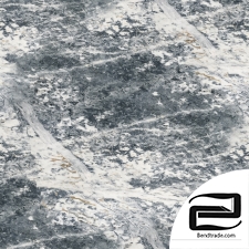 Marble Grey Clouds 30mm