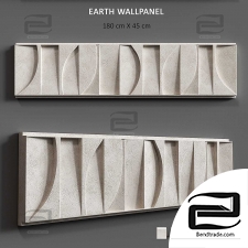 Relief panel Earth Wallpanel