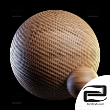 Material wood rattan