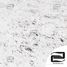 Material Snow with dry grass