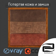 Material leather and suede