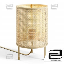 Rattan Zara Home Table Lamp