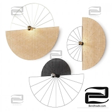 Aromas del Campo Ghaban Rattan Wall Lamp