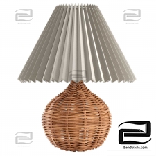 Table Lamp Pleated