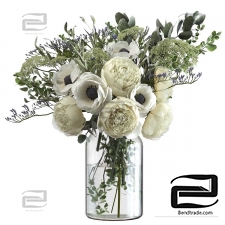 Bouquets with eucalyptus