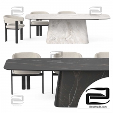 Cattelan Italia table and chairs