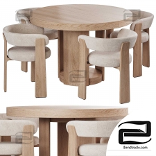 Artis Table and Granite chairs by Kavehome