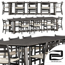 Edu Furniture Dining Table and Chairs