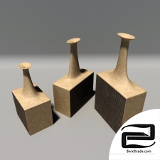 Set of Three Vessels